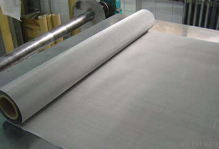 Plain weave stainless steel wire mesh