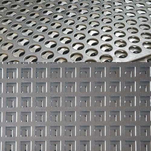 Galvanised Steel Perforated Metal Mesh